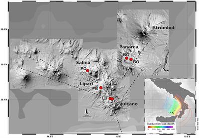 Mapping the microbial diversity associated with different geochemical regimes in the shallow-water hydrothermal vents of the Aeolian archipelago, Italy